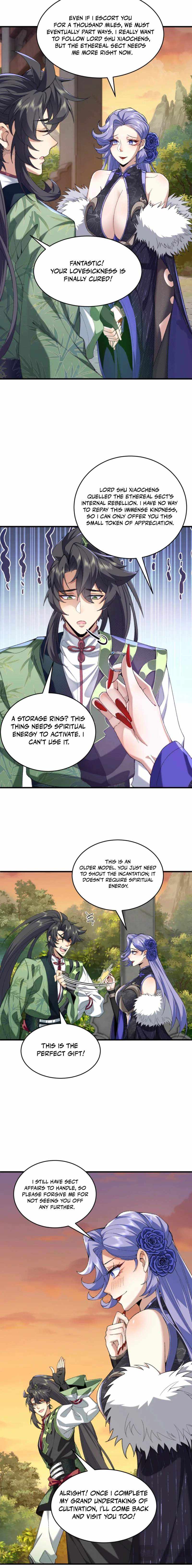 My Second Senior Brother Is a Mortal But Strong Chapter 35 page 10 - 
