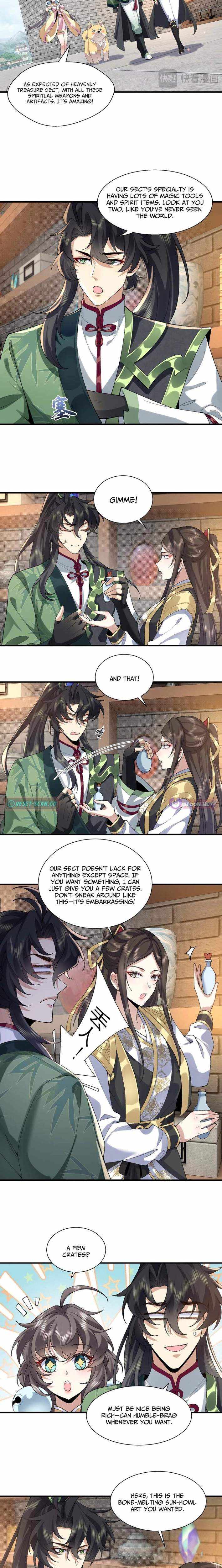 My Second Senior Brother Is a Mortal But Strong Chapter 36 page 4 - 