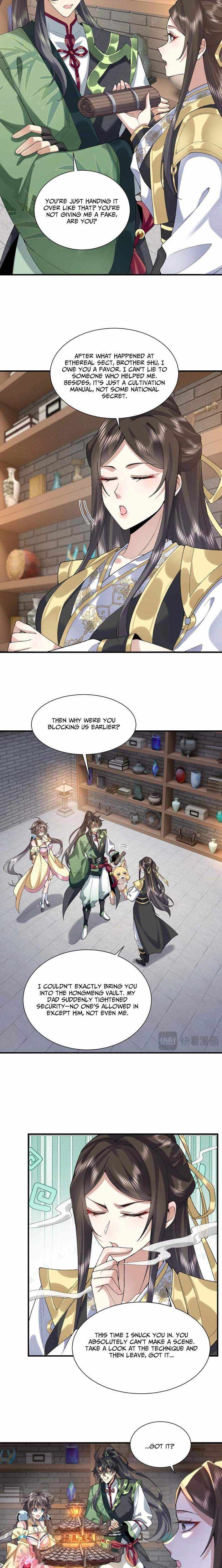 My Second Senior Brother Is a Mortal But Strong Chapter 36 page 5 - 