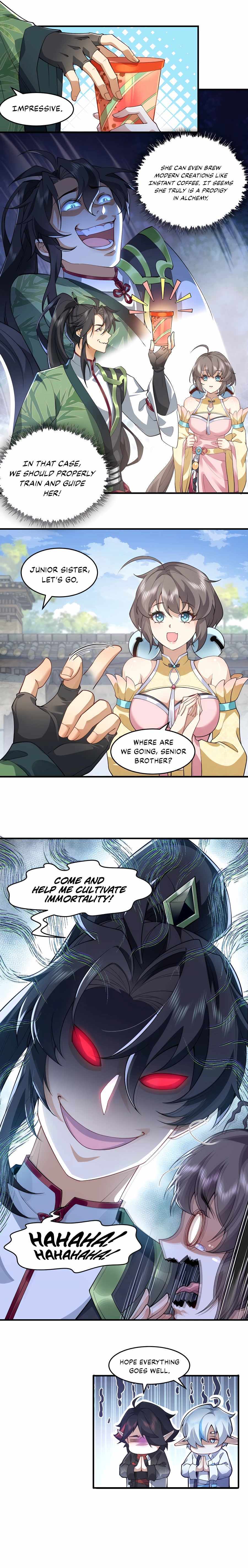 My Second Senior Brother Is a Mortal But Strong Chapter 4 page 8 - 