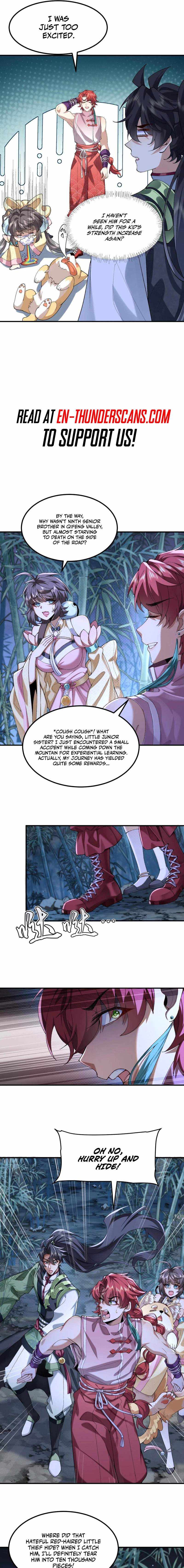 My Second Senior Brother Is a Mortal But Strong Chapter 46 page 11 - 