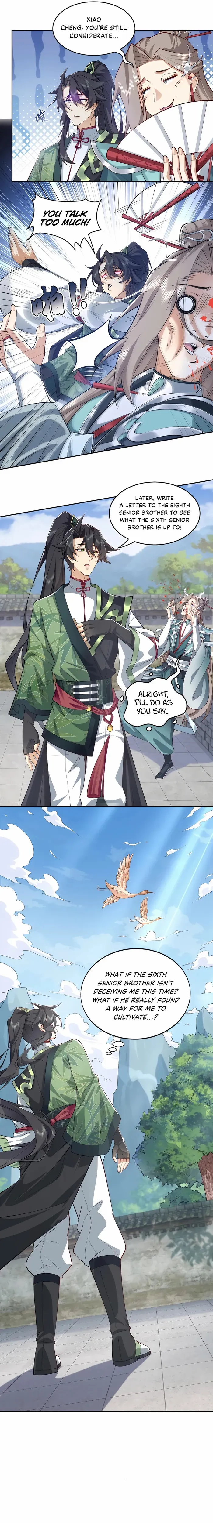 My Second Senior Brother Is a Mortal But Strong Chapter 5 page 8 - 
