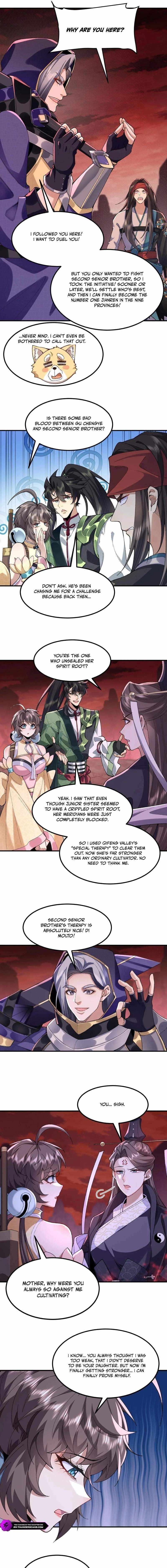My Second Senior Brother Is a Mortal But Strong Chapter 54 page 13 - 