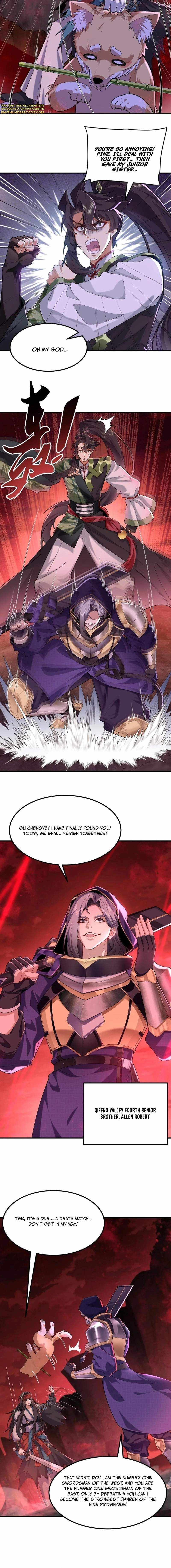 My Second Senior Brother Is a Mortal But Strong Chapter 54 page 6 - 