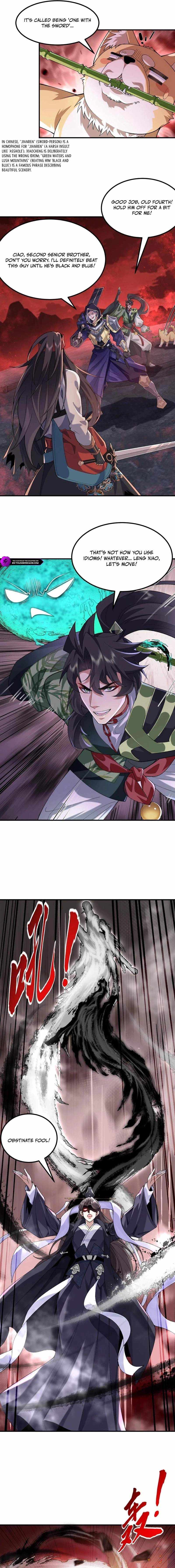 My Second Senior Brother Is a Mortal But Strong Chapter 54 page 7 - 