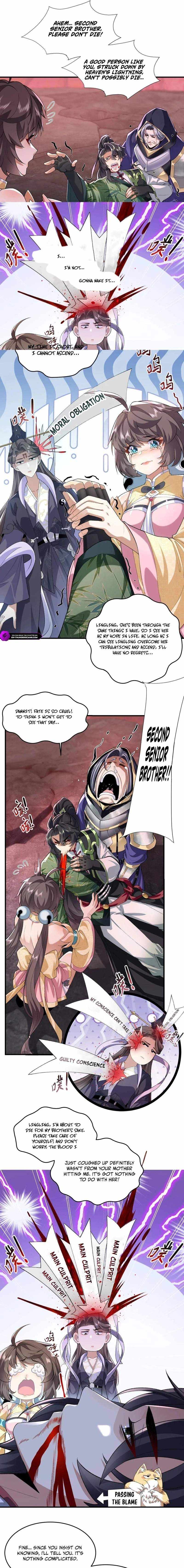 My Second Senior Brother Is a Mortal But Strong Chapter 55 page 5 - 