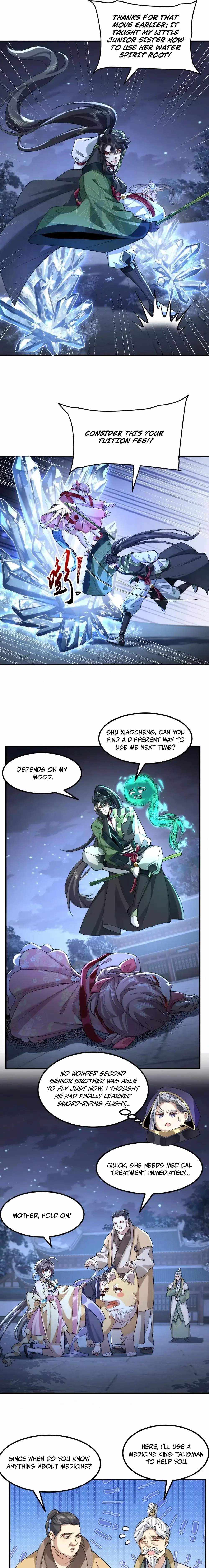 My Second Senior Brother Is a Mortal But Strong Chapter 58 page 7 - 