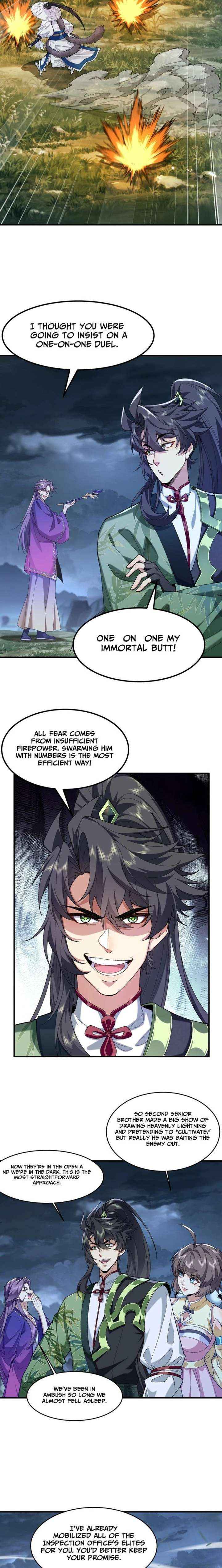 My Second Senior Brother Is a Mortal But Strong Chapter 71 page 9 - 