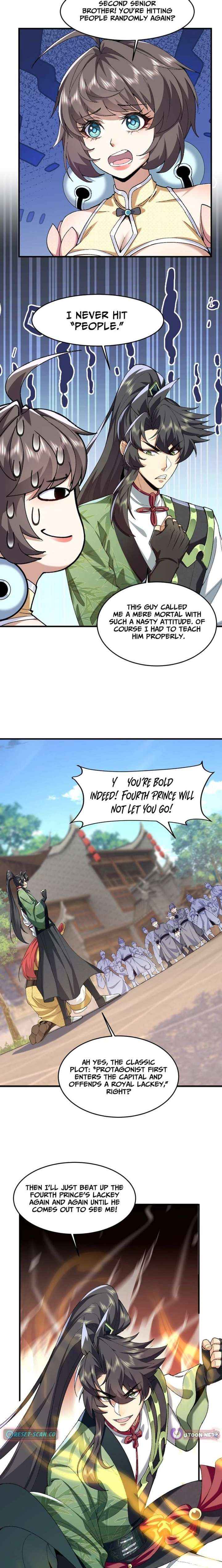 My Second Senior Brother Is a Mortal But Strong Chapter 73 page 8 - 