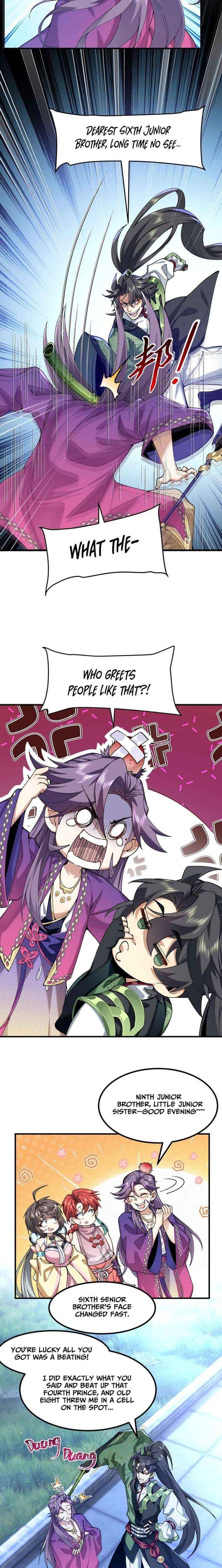My Second Senior Brother Is a Mortal But Strong Chapter 75 page 4 - 