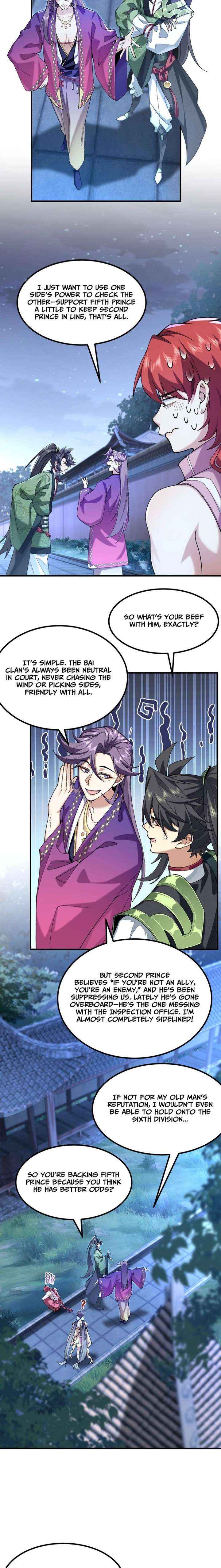 My Second Senior Brother Is a Mortal But Strong Chapter 75 page 9 - 