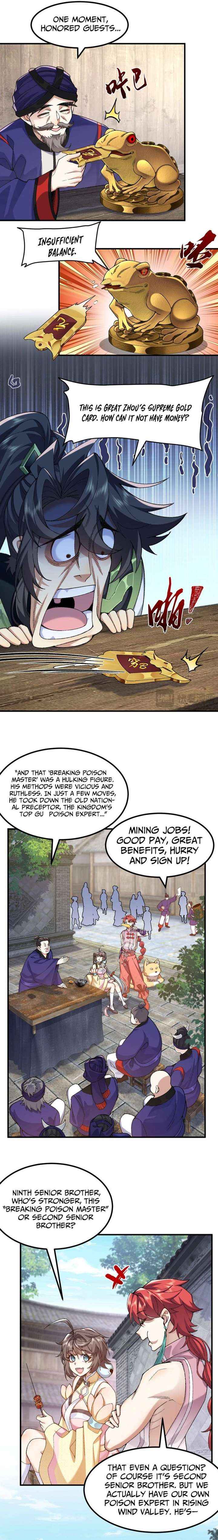 My Second Senior Brother Is a Mortal But Strong Chapter 84 page 2 - 