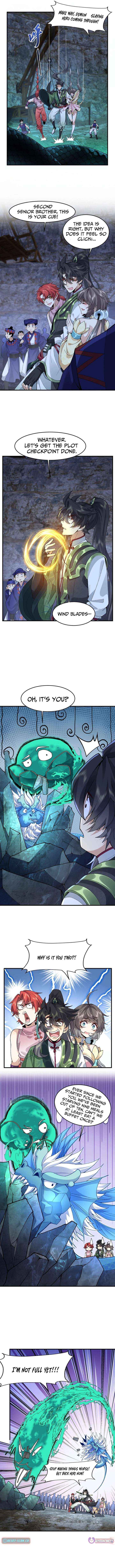 My Second Senior Brother Is a Mortal But Strong Chapter 84 page 8 - 