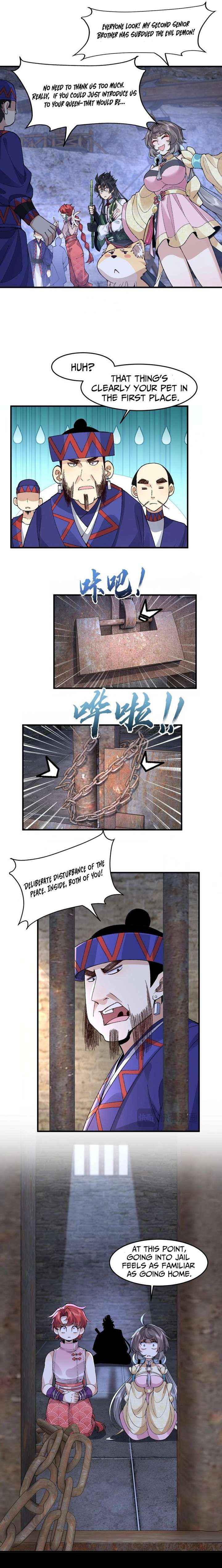 My Second Senior Brother Is a Mortal But Strong Chapter 84 page 9 - 