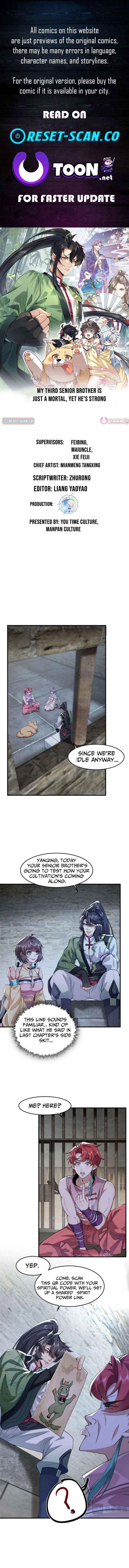My Second Senior Brother Is a Mortal But Strong Chapter 85 page 1 - 