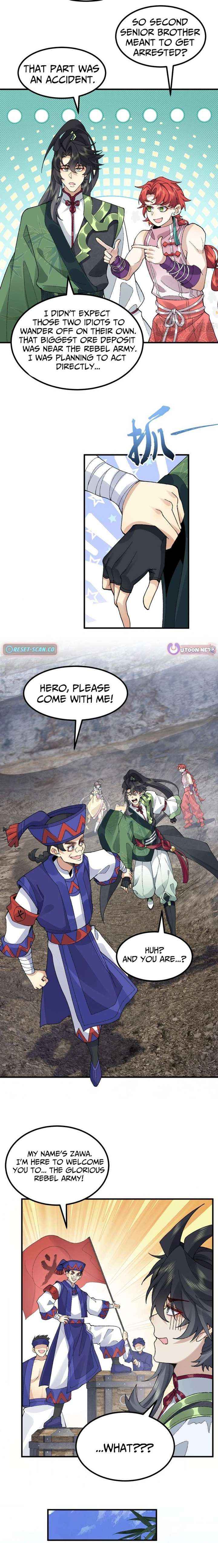 My Second Senior Brother Is a Mortal But Strong Chapter 85 page 8 - 