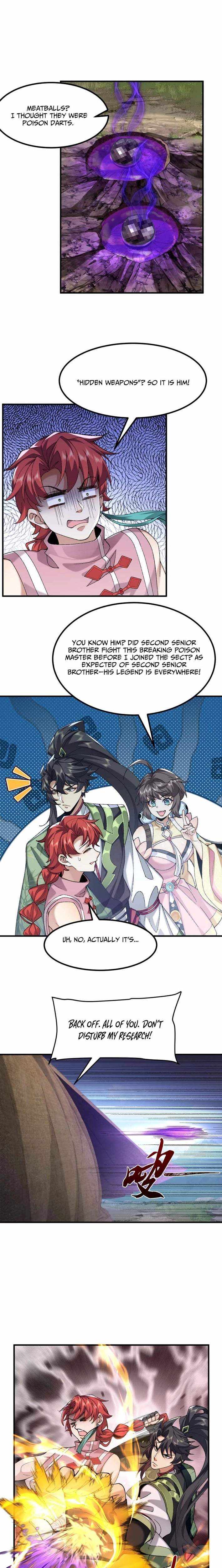My Second Senior Brother Is a Mortal But Strong Chapter 86 page 5 - 