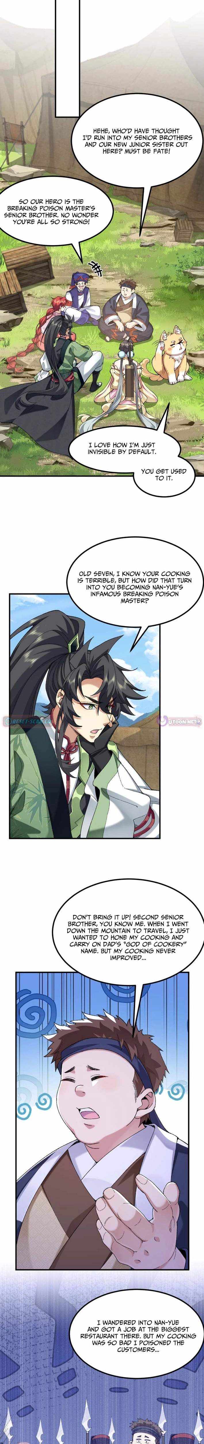 My Second Senior Brother Is a Mortal But Strong Chapter 86 page 8 - 