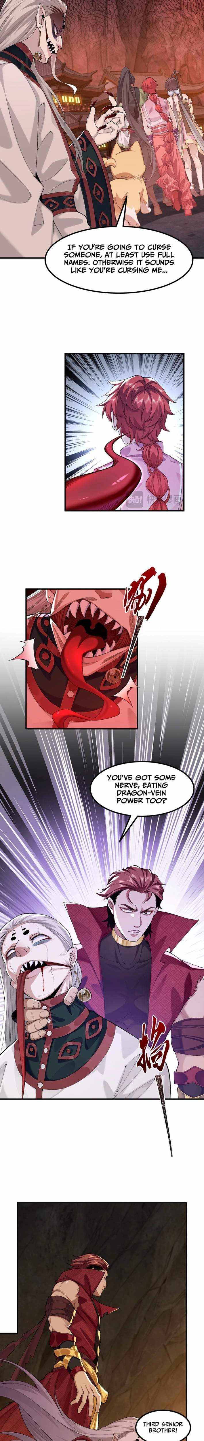 My Second Senior Brother Is a Mortal But Strong Chapter 93 page 12 - 