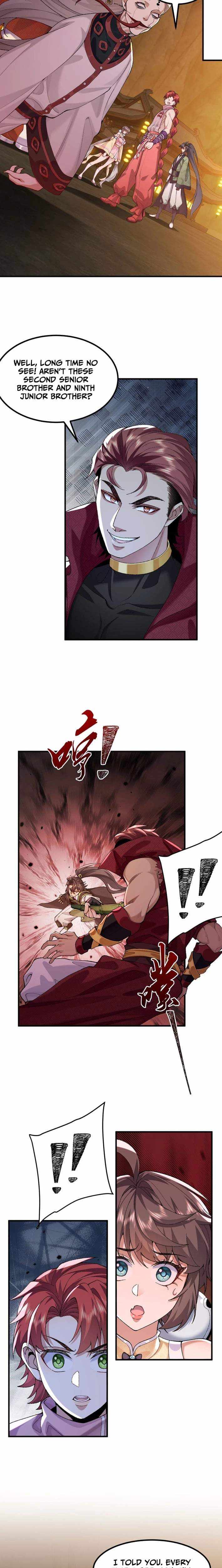 My Second Senior Brother Is a Mortal But Strong Chapter 93 page 13 - 