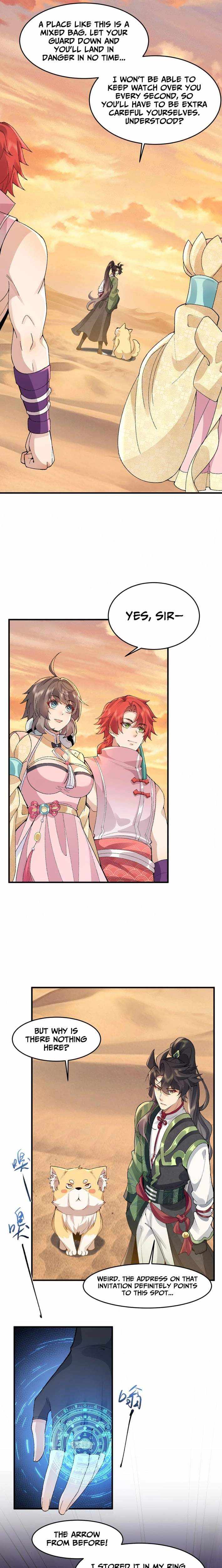 My Second Senior Brother Is a Mortal But Strong Chapter 93 page 8 - 