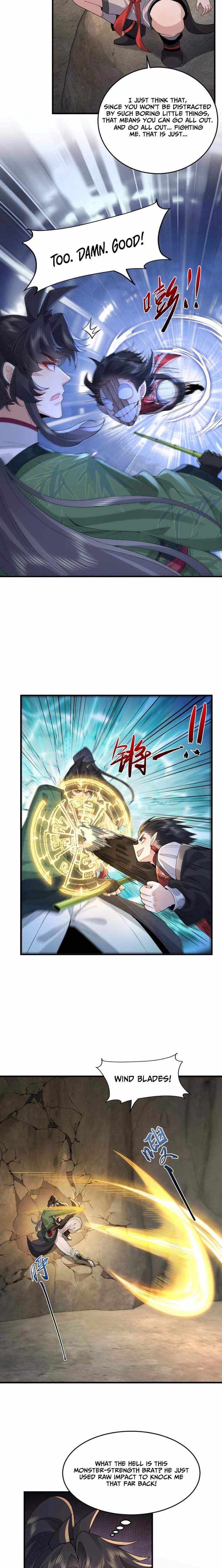 My Second Senior Brother Is a Mortal But Strong Chapter 95 page 4 - 