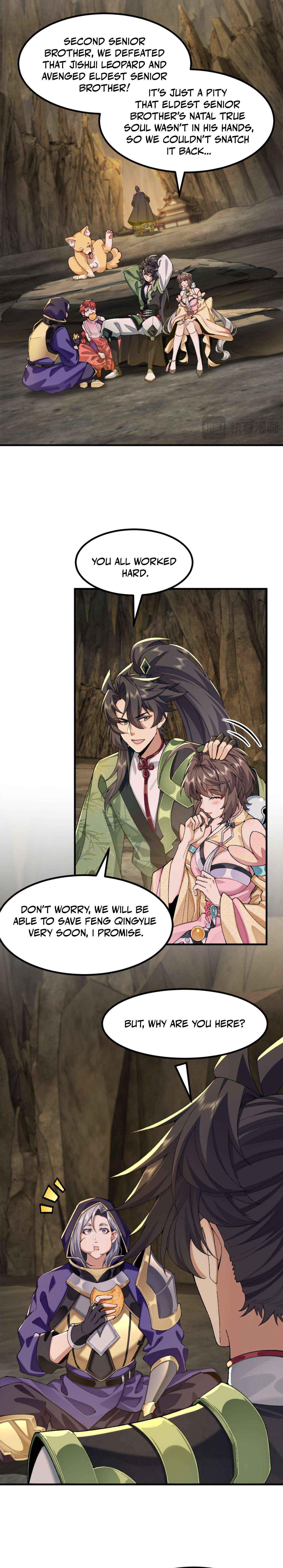 My Second Senior Brother Is a Mortal But Strong Chapter 98 page 3 - 