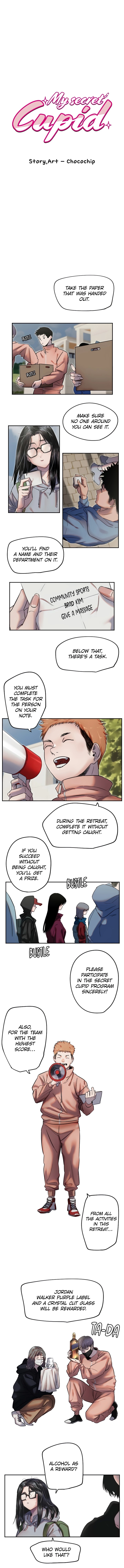 My Secret Cupid Chapter 4 page 1 - 