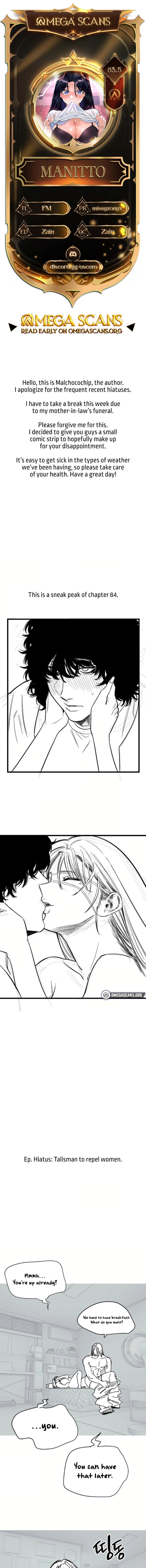 My Secret Cupid Chapter 83.5 page 1 - 