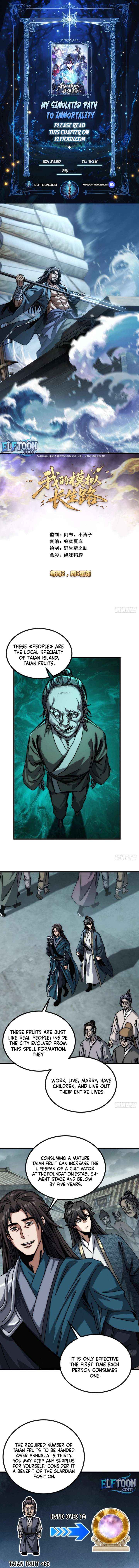 My Simulated Path to Immortality Chapter 27 page 2 - 
