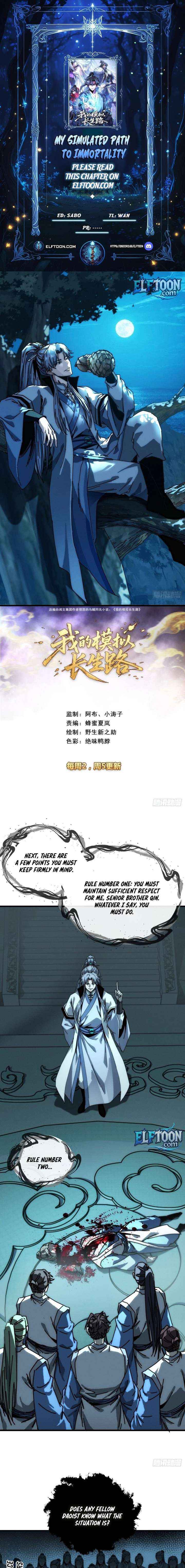 My Simulated Path to Immortality Chapter 40 page 2 - 