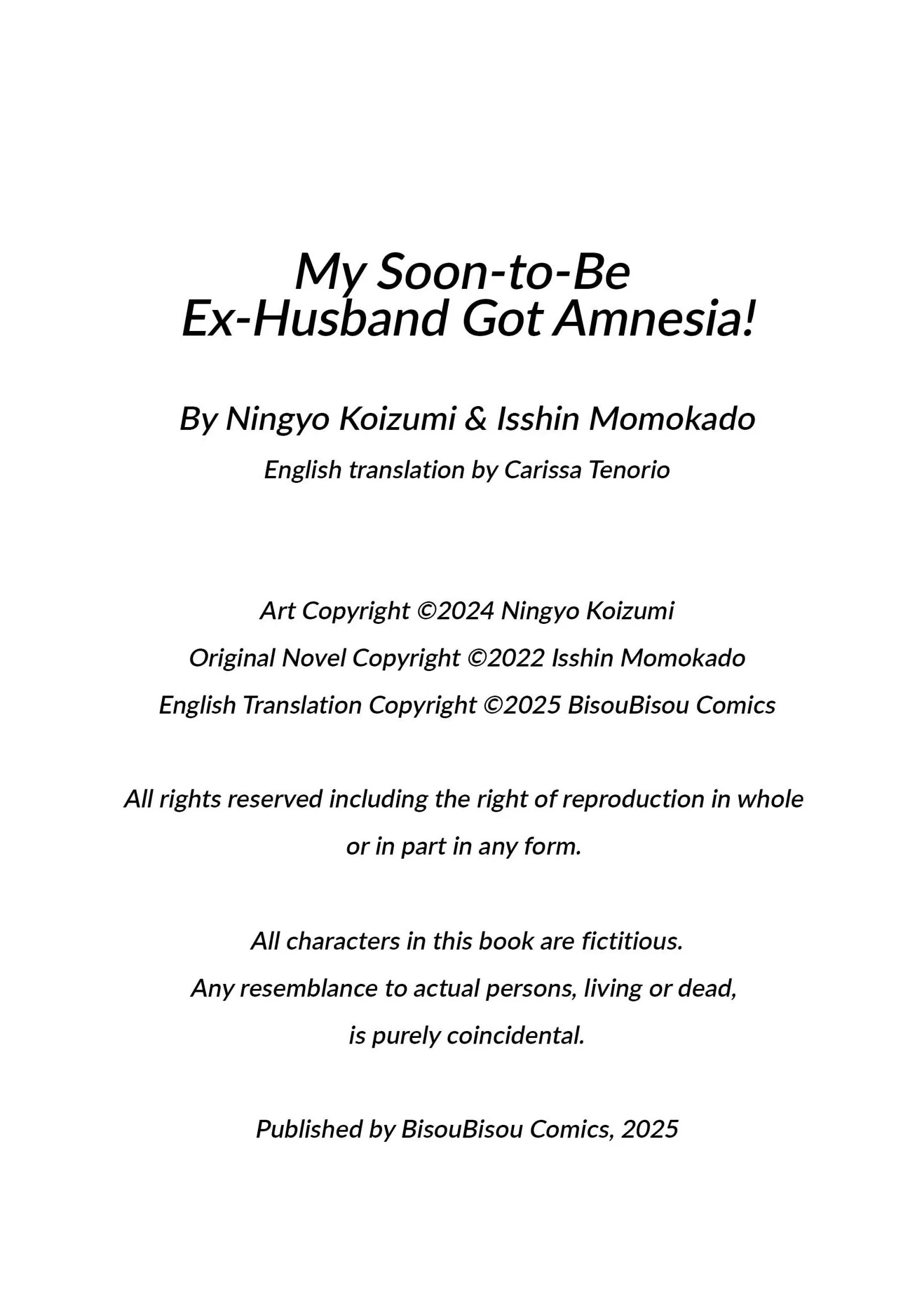 My Soon-to-Be Ex-Husband Got Amnesia! Chapter 1 page 23 - 