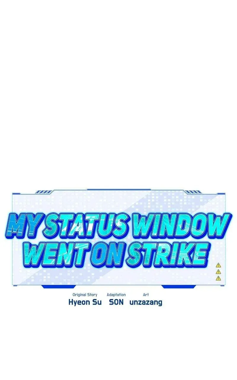 My Status WindowWent on Strike Chapter 2.1 page 65 - 