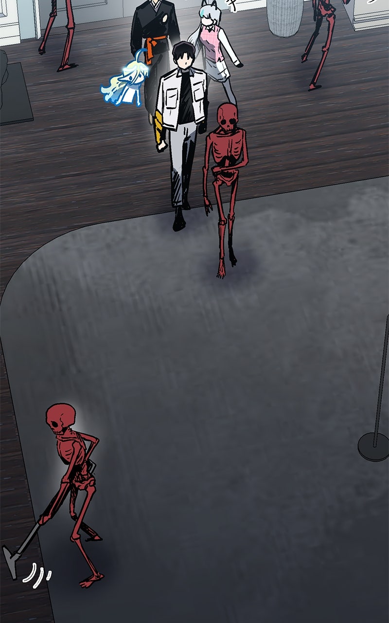 My Status WindowWent on Strike Ep. 32 - The Bone King of the Underworld page 99 - 