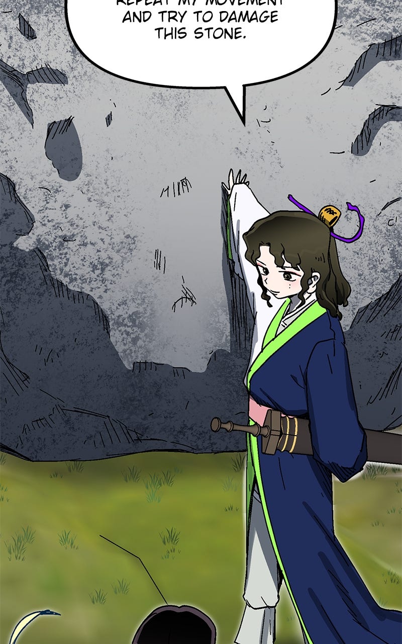 My Status WindowWent on Strike Ep. 43 - Godly Riverbreaker, First Form page 75 - 