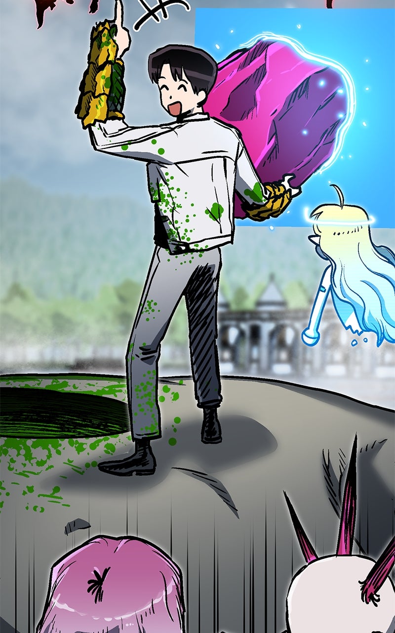 My Status WindowWent on Strike Ep. 46 - In the Palm of My Hand page 104 - 