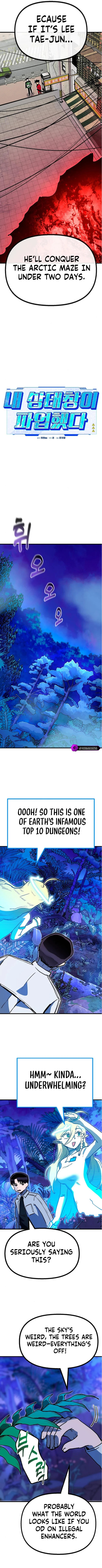 My Status WindowWent on Strike Chapter 55 page 8 - 