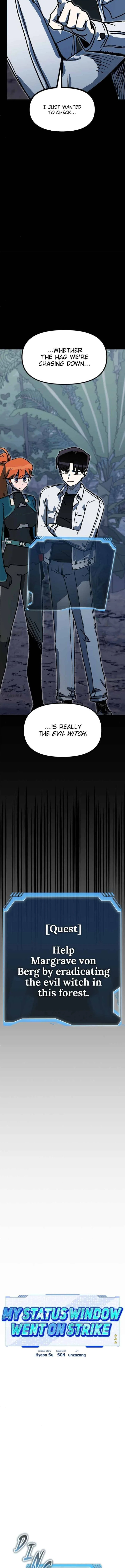 My Status WindowWent on Strike Chapter 74 page 8 - 