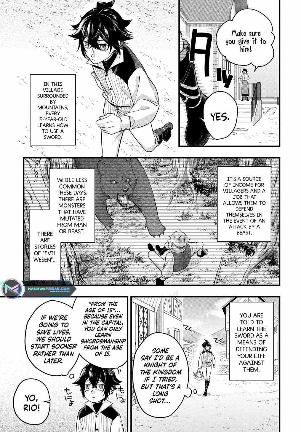 my style of swordsmanship Chapter 1 page 6 - 