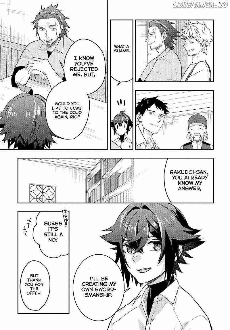 my style of swordsmanship Chapter 7.5 page 7 - 