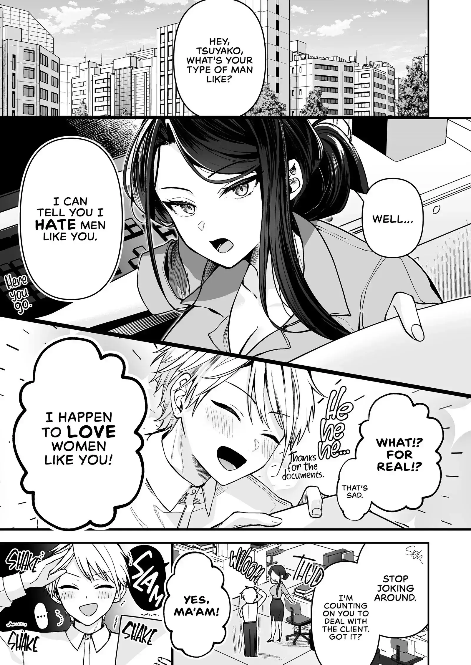 My Tall, Stacked, Virgin Boss Chapter 1 page 4 - 