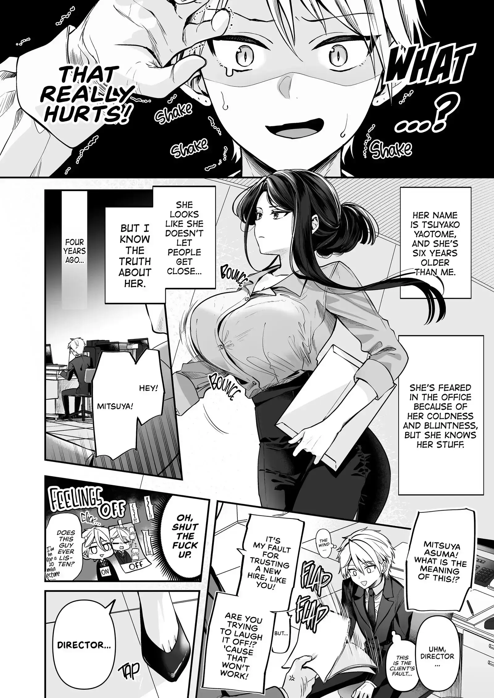 My Tall, Stacked, Virgin Boss Chapter 1 page 5 - 