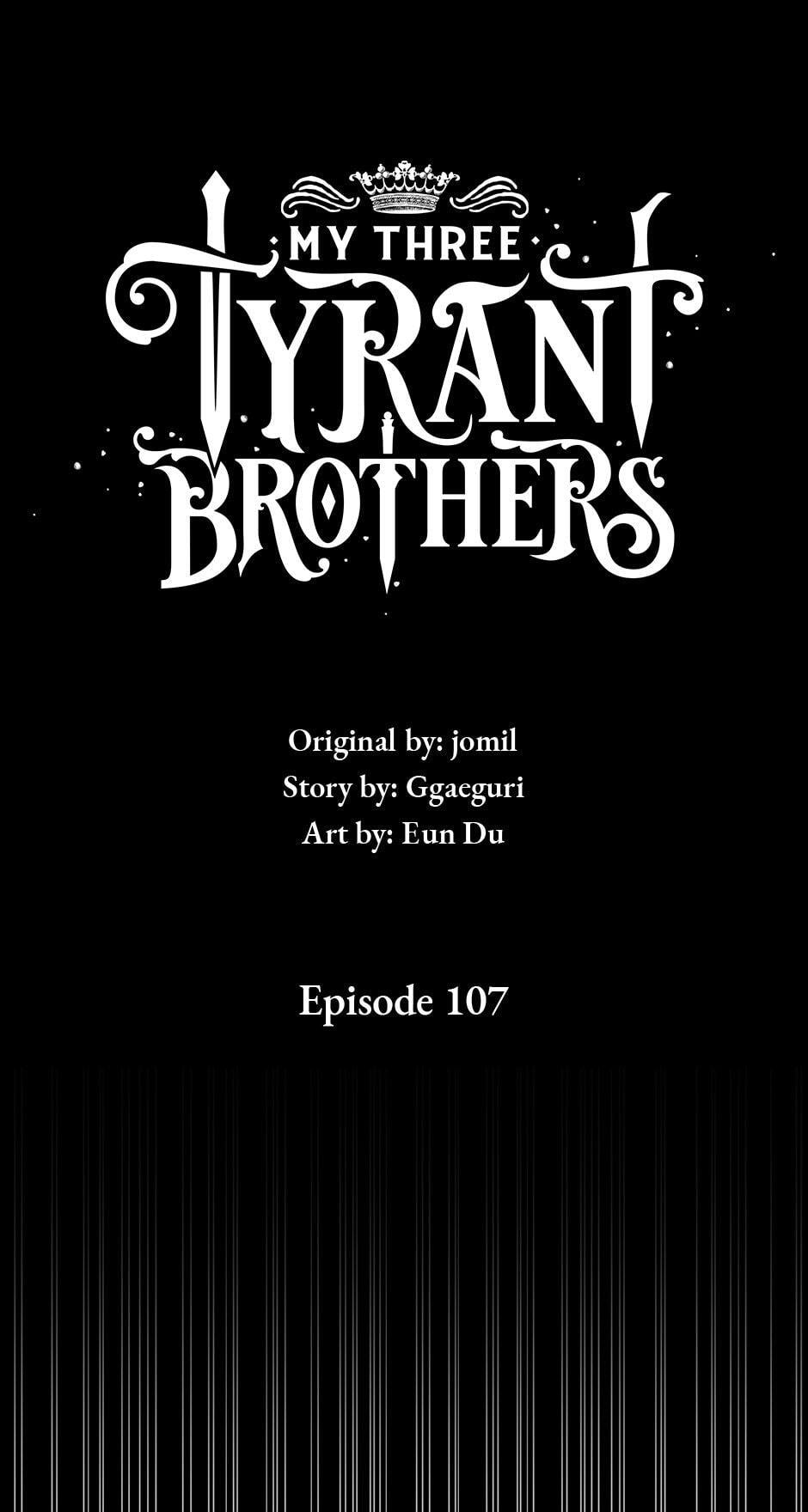 My Three Tyrant Brothers Chapter 107 page 1 - 