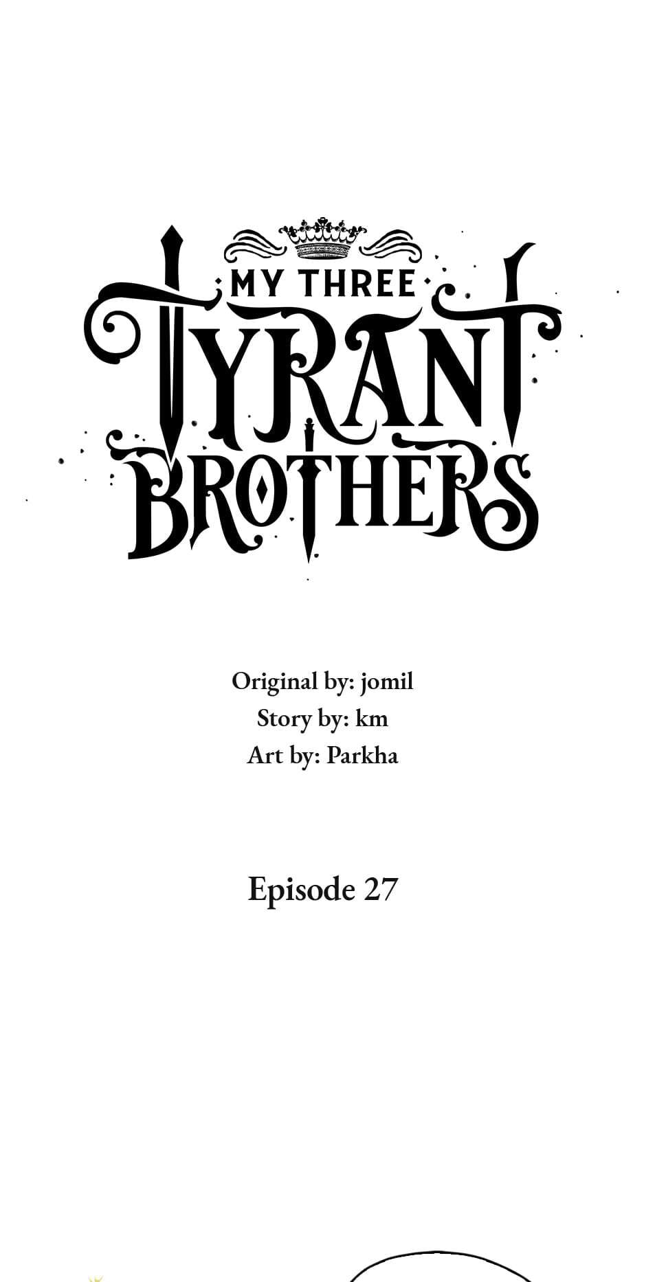 My Three Tyrant Brothers Chapter 27 page 3 - 