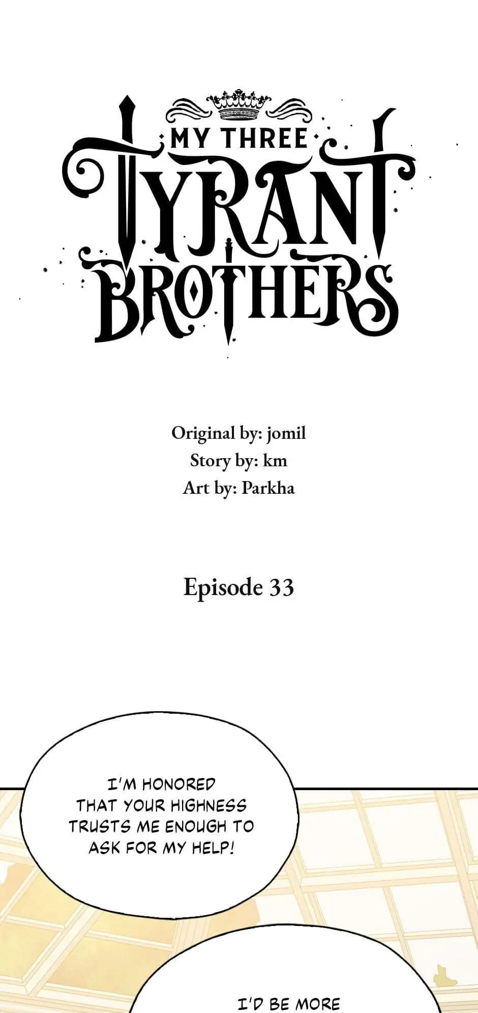 My Three Tyrant Brothers Chapter 32.1 page 1 - 