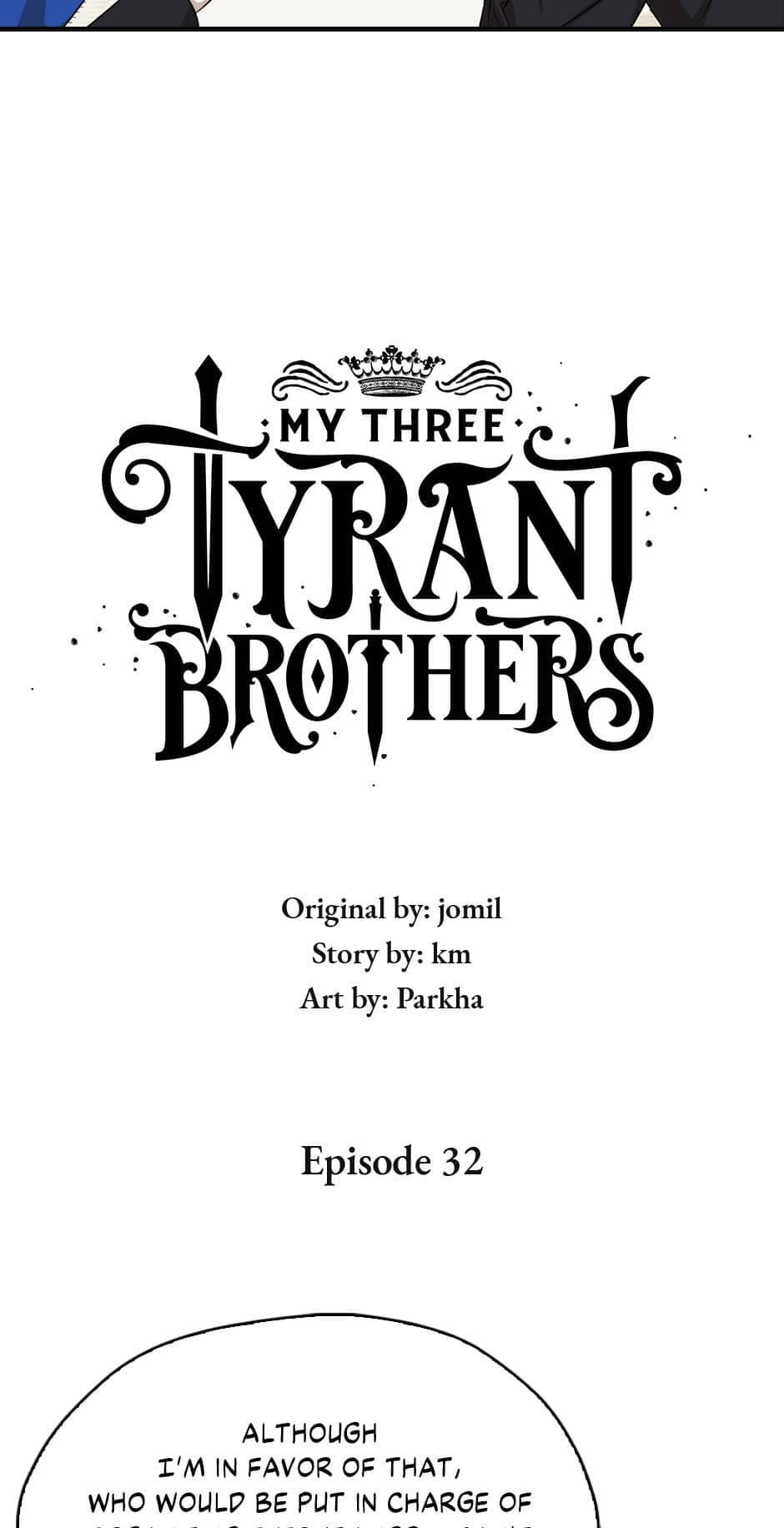 My Three Tyrant Brothers Chapter 32 page 3 - 