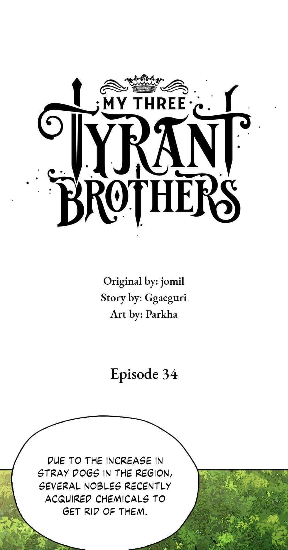 My Three Tyrant Brothers Chapter 34 page 17 - 
