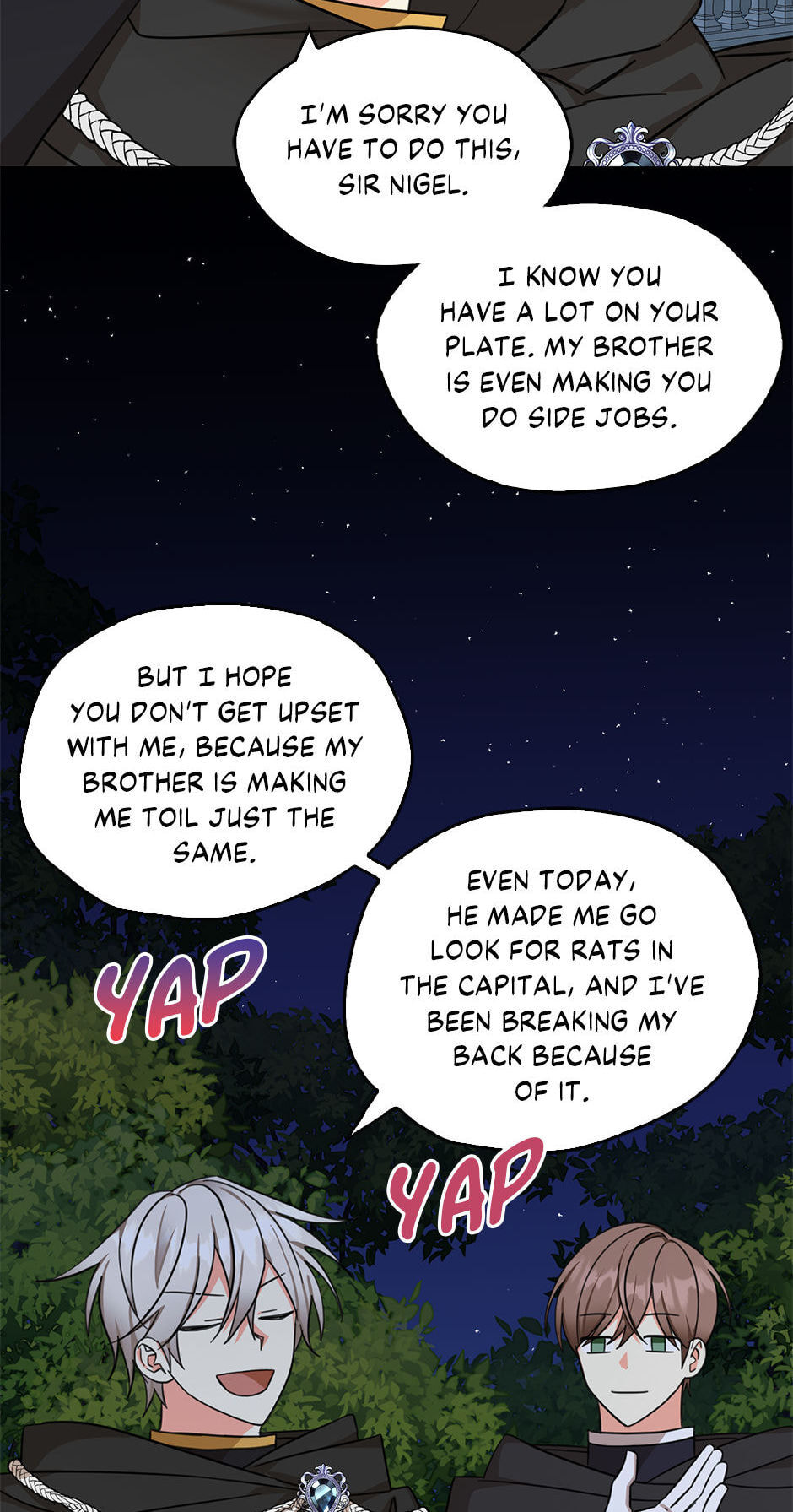 My Three Tyrant Brothers Chapter 36 page 22 - 