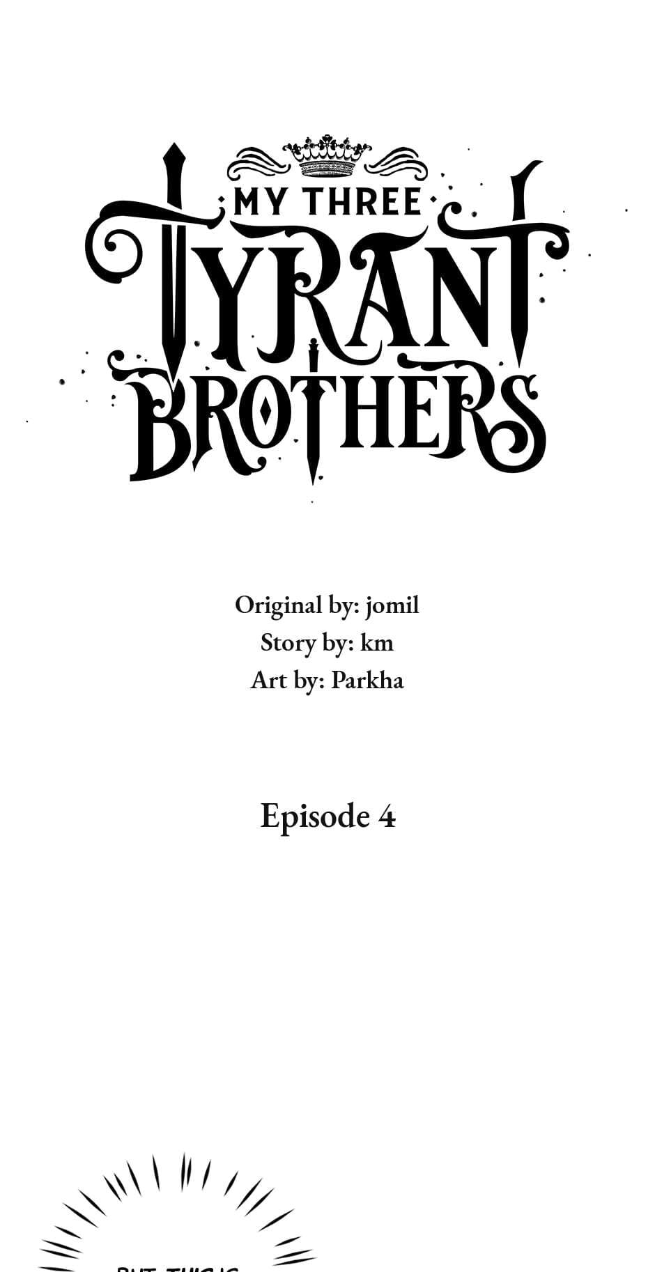 My Three Tyrant Brothers Chapter 4 page 1 - 