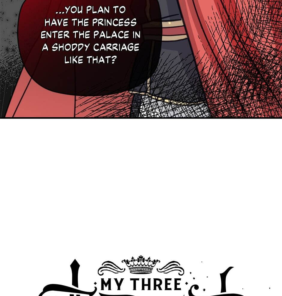My Three Tyrant Brothers Chapter 8 page 57 - 